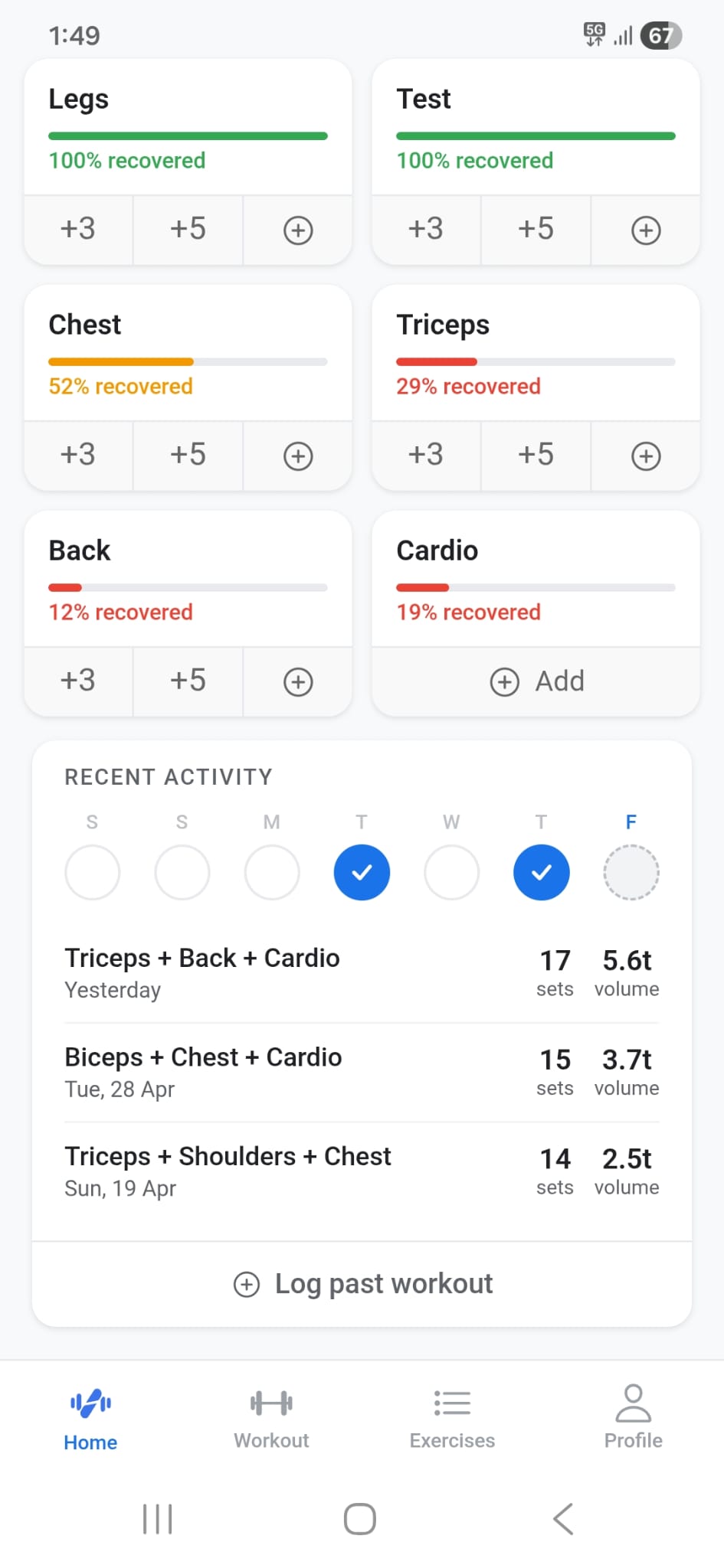 Quantified Gym